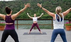 Yoga Al Fresco on Yoga Dock