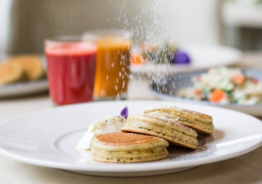 Lemon Quinoa Pancakes