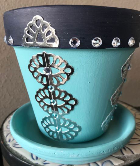 painted pot