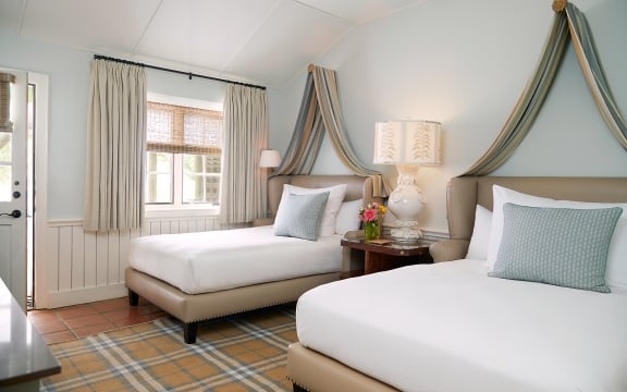 Two queen beds in the Luxury LakeView room