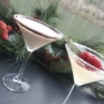 Two Holiday Martinis