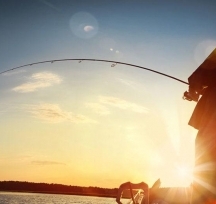 Fishing in Lake Austin