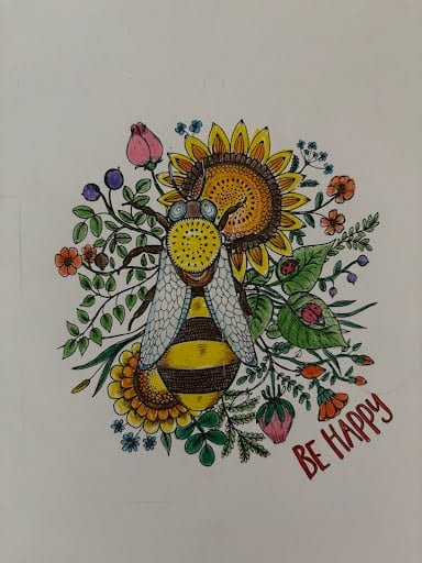 Harmony & Hue Meditative Intentionally Coloring