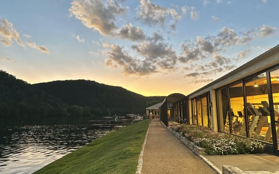 Fitness Center by the lake