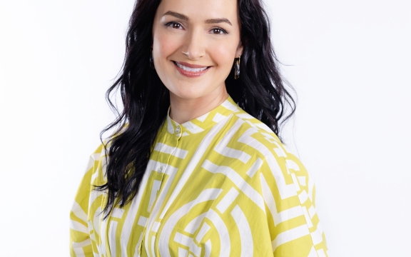 A woman