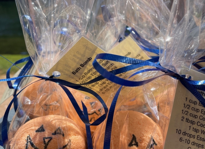 Spa soakers in plastic bags