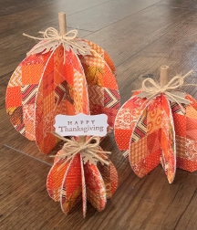 Pumpkin handmade gift